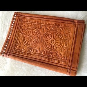 Vintage leather wallet